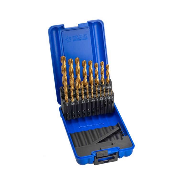 Jeu de 25 forets HSS 5% CO 1016