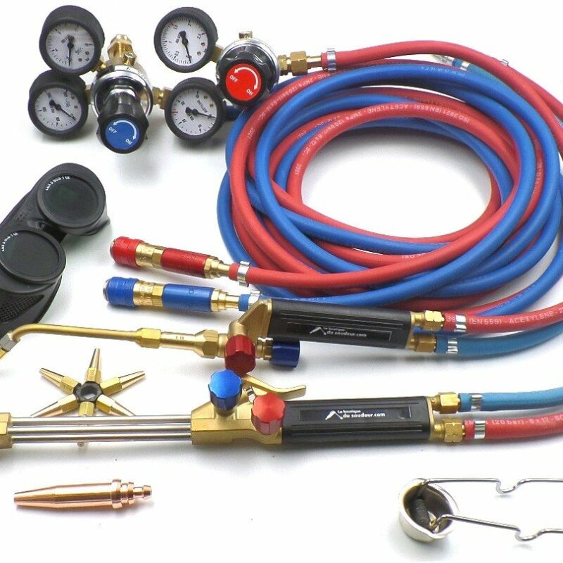 Kit de soudage / coupage complet soudeur / coupeur