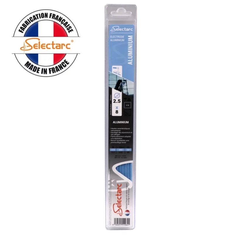 Blister électrode Aluminium D.3,2 (8 pcs)